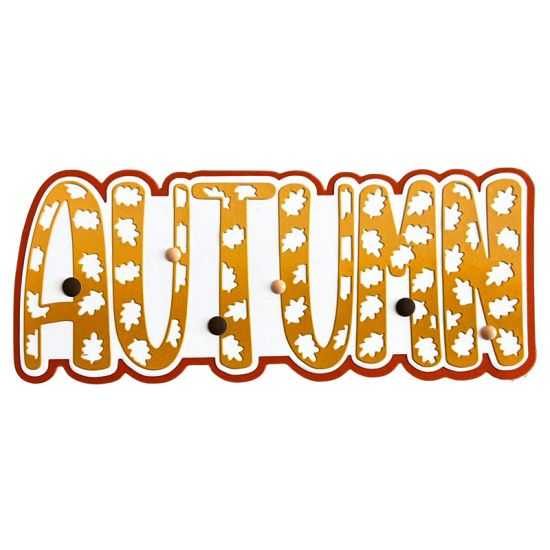 Autumn Slimline Fold-it Card Dies
