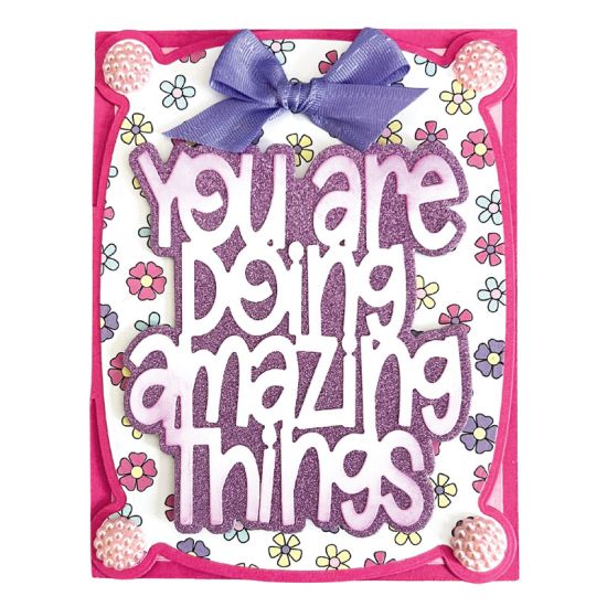 Delightful Side Card Die Set
