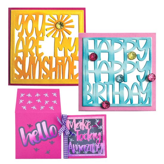 4x4 Square Card / Envelope Dies
4x4 Square Card and Envelope Die Set
Keywords: 4x4 Square Cards