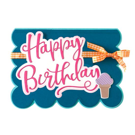 5x7 Scalloped Edge Card Die Set
