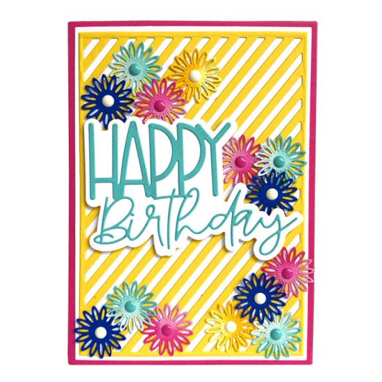 5x7 Stripe Card Die Set
