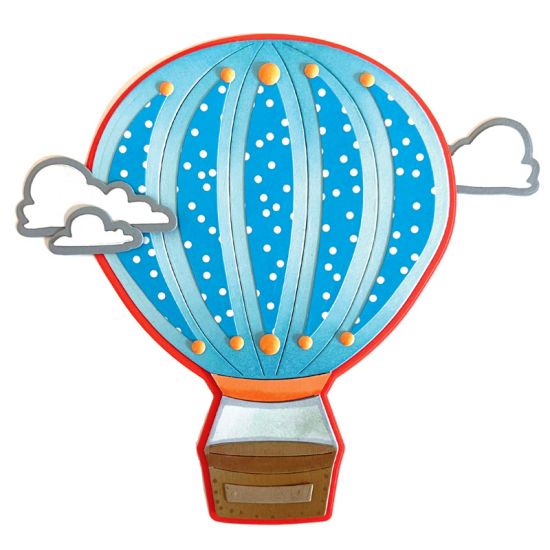 Hot Air Balloon Fold-it Card Die Set (March 2023 Fold-it Club)
