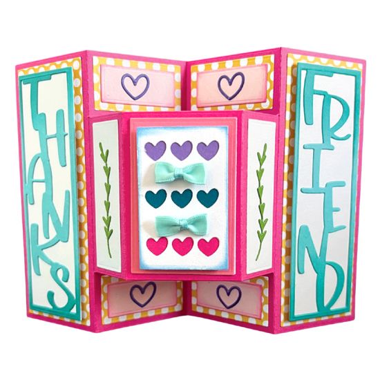 Gate Fold Pop Out Card Die Set
