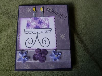 Celebrate birthday card
