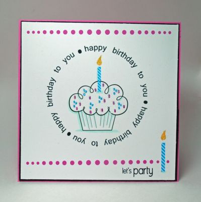 Let's Party
HappyBday2You Back2Basics. This card was created with Brushes from both sets


