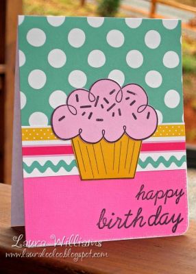 happy birthday cupcake

