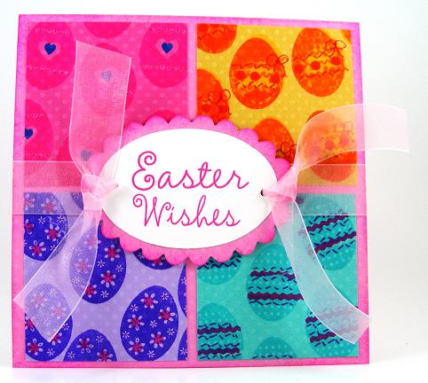 Quick card using the February release -- Eggs2Easter
