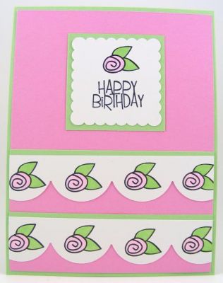 Roses Birthday Card
Card features numbers4cake clear stamp set.
Keywords: numbers4cake
