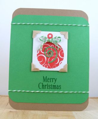 ** Merry Christmas Ornament Card**
Keywords: ornaments4Christmas