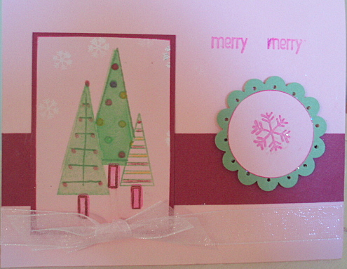 TSOLCO2 color challenge
Joy 2 Christmas card
