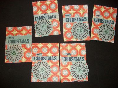 Joy2Christmas Stamps
Christmas ATC I am participating in.
