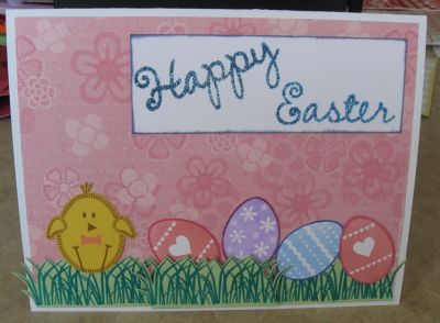 happy easter chick
I love this month's stamp set. little chick sitting in the grass with all the eggs HOW CUTE. thanks Stephanie for a great set!
Keywords: easter, chick