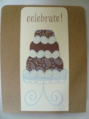 Yummy chocolate cake
