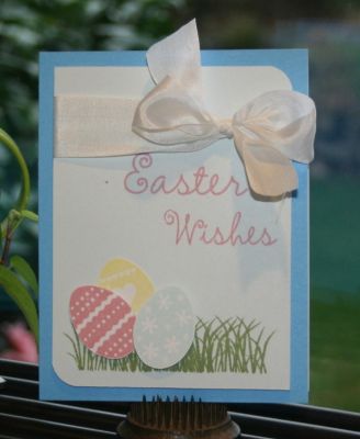 Easter Wishes
Made this using the new Eggs4Easter set.  Love those little eggs!
