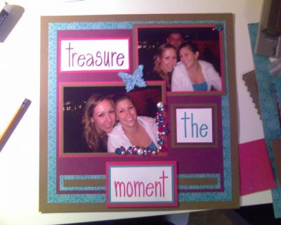 treasure the moment
a scrapbook page i used with abc4you. i am in LOVE with this alphabet set! 
Keywords: abc4you