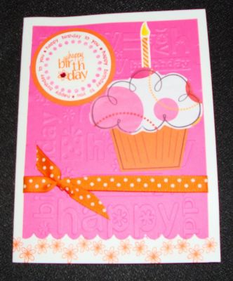 Happy Birthday Card
This is my first upload!! 
Keywords: HappyBday2You Back2Basics Birthday Cupcake