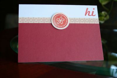 Hi Card
