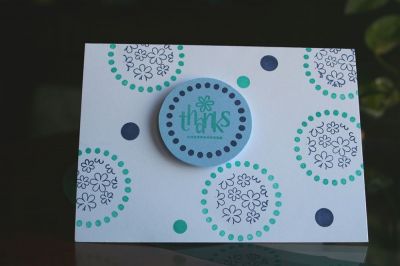 Thanks card
