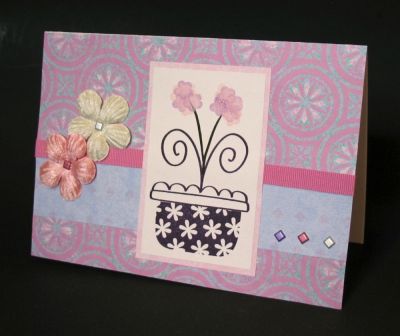 Flowerpot Upsidedown Cake
