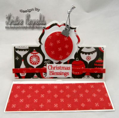 *Christmas Blessings
Keywords: Ornaments4christmas sizzix Framelit stand up card