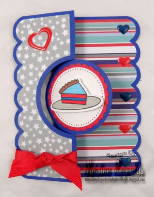*Flippin' Cake
Keywords: ScallopEdgeFlipit cake2stamp circle flip it