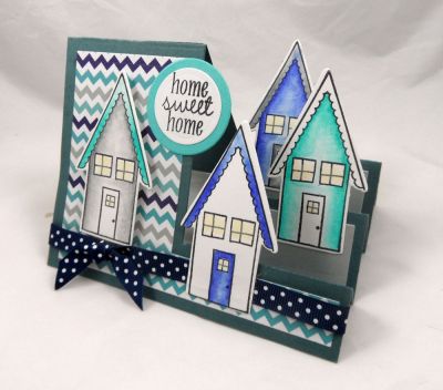Home Sweet Home
Keywords: Houses4us house dies stand up card