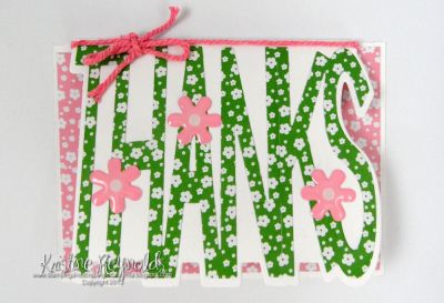 Mini Thanks
Keywords: Sizzix mini card, thanks sentiment set, thanks, thank you