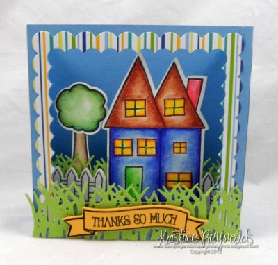Thanks so Much
Made this to send to some friends who had us over for dinner!
Keywords: shadow Box die Houses4us house dies thank you happy4bannerstwo