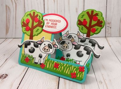 Udderly Fantastic
Keywords: morefarmanimals farm step up card