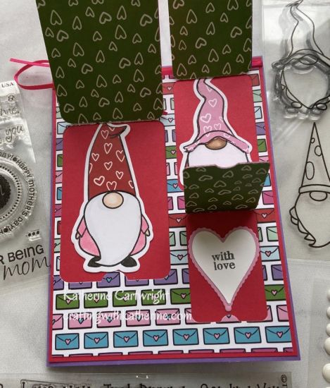 Peek A Boo Rectangle Gnome Valentine
Keywords: gnomes2stamp lovebear2stamp peekaboodies