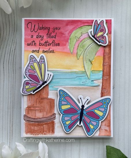 Keywords: BeachBackgroundDies Beautifulbutterflies