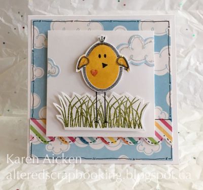 Front of the Pop-up Easter card
Keywords: eggs4Easter
