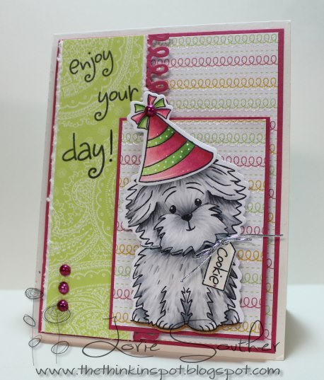 Enjoy Your Day, Cookie!
Sweet Cookie birthday card.
Keywords: birthday4Cookie, Cookie Dies