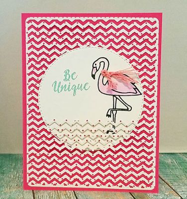 *be unique
chevron background die. flamingo2stamp. 
Keywords: flamingo2stamp
