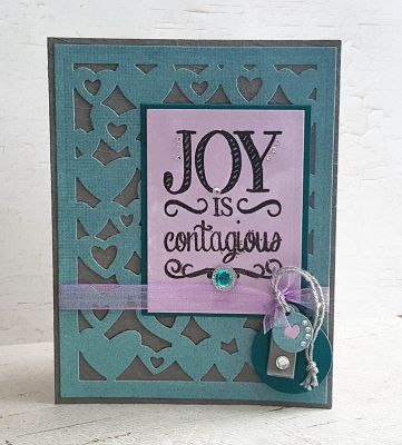 *Joy is contagious
sizzix lovely drop ins set.  upliftingwords2hear.  sizzix tags & words
Keywords: upliftingwords2hear