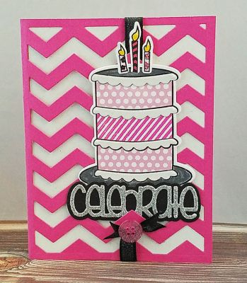 *celebrate
medium chevron background die. cake2stamp + dies. celebrate word die. tsol inks/markers.
Keywords: cake2stamp