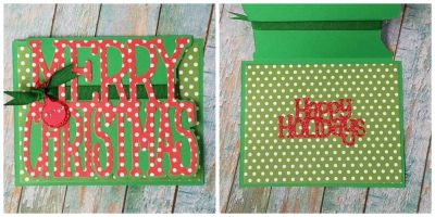 Merry Christmas, Happy Holidays
Merry Christmas drop in card die set. Happy Holidays 3d drop in dies. tsol papers
