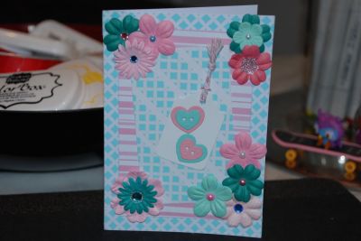 Flower and tag card
