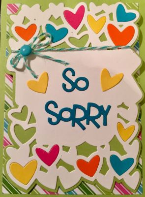 So Sorry
Suzzix Thank You Drop In 
Keywords: Thank you, so sorry