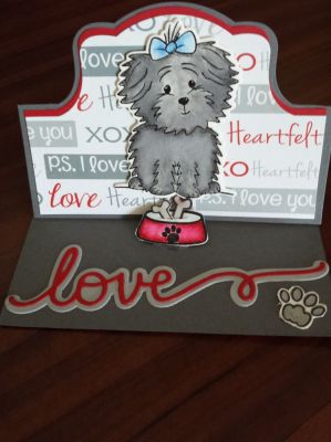 Welcome Bubba
This a card I  made for my girlfriend who just got a black Shih Tzu puppy.
