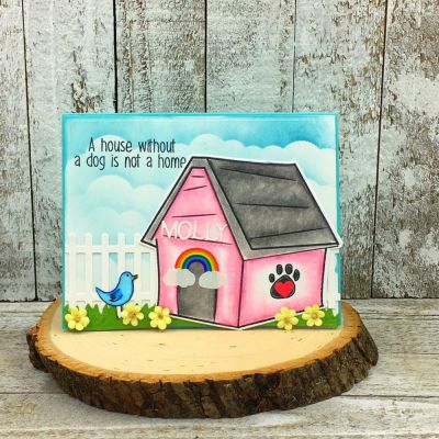 Pet Sympathy
house4cookie, foxes2stamp dies, border dies, Sizzix Flowers and Fence dies, hippo2stamp, TSOL papers and inks
