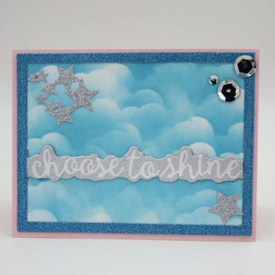 Choose to Shine Drop-in
Sizzix Horizontal Card Front Drop-in
Sizzix Horizontal Sentiments Drop-ins
TSOL papers and ink
