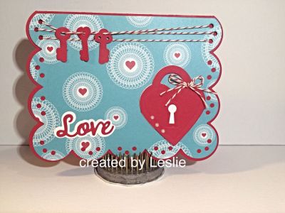 Happy Anniversary 
Scalloped Edge Drop-Ins
Inside sentiment: You hold the key to my heart.
heartlocket2love stamps/dies
"love" die from Regal Stand-Up Card Die
Love Story Collection Patterned Paper
