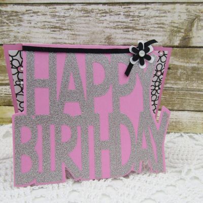 *Happy Birthday
TSOL cardstock and patterned paper
