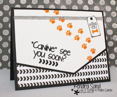 Canine See You Soon?
Keywords: treats4Cookie minis4circles sizzix chevron