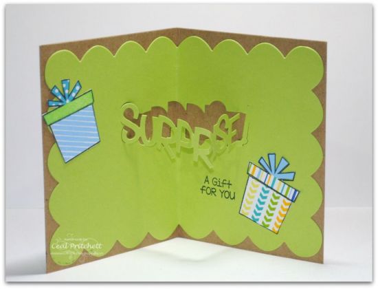 HB Surprise inside
Keywords: presenttriplits2stamp 3-D Scollop w/gifts drop-ins Happy collection