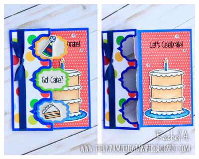 Got Cake?
Cake2stamp, Cake2stamp Dies, Sizzix Triple Fancy Frame Flip-its Card Set, Hats4critters (b-day hat), Hats For Critters Dies, "Happy" Collection Patterned Paper
Keywords: TripleFancyFrameFlipit