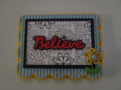 Believe - Front
For my younger sister. For faith, encouragement, and healing.
