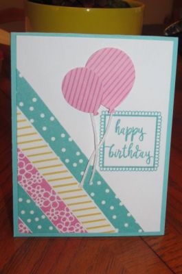 Balloons and Washi
