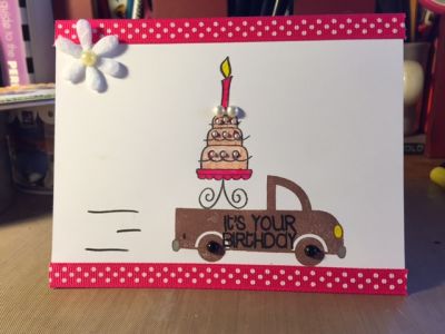 Take the Cake Birthday Card
Quick! Follow that truck!
